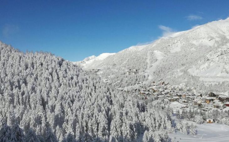 Ski Resort, Claviere, Italy, Milky Way